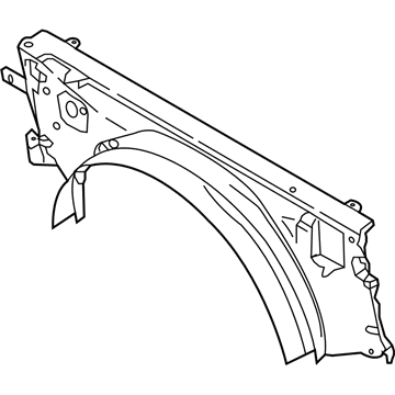 Ford HC3Z-8146-F Shroud - Radiator Fan