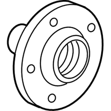 Ford 5F9Z-1104-BA Hub Assembly - Wheel