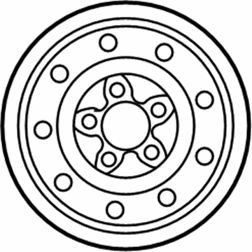 1999 Ford F-150 Spare Wheel - F75Z-1015-CB