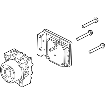 Ford Focus ABS Control Module - CV6Z-2C405-B