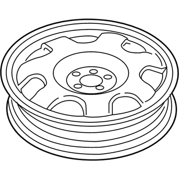 2019 Ford Mustang Spare Wheel - FR3Z-1007-G