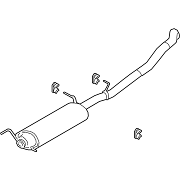 2019 Ford Expedition Muffler - JL1Z-5230-A