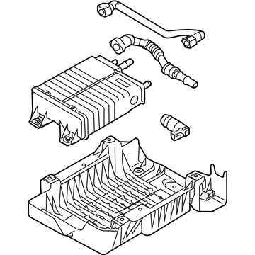 Ford 9L8Z-9D653-C Cannister - Fuel Vapour Store