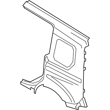 Ford DT1Z-6127841-A Panel - Body Side - Rear