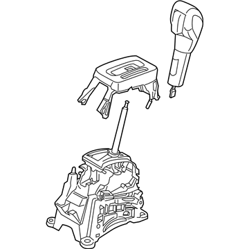 Ford Fiesta Automatic Transmission Shift Levers - C1BZ-7210-AE