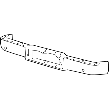 Ford 5L3Z-17906-EAA Bumper Assembly - Rear