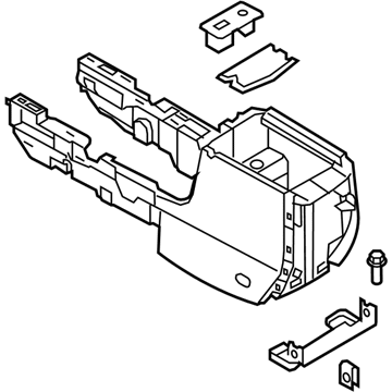 Ford AH6Z-54045A36-AB Panel Assembly - Console