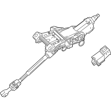 Ford F2GZ-3C529-Y Column Assembly - Steering