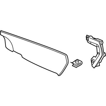 Ford BA1Z-7804609-AC Panel - Instrument