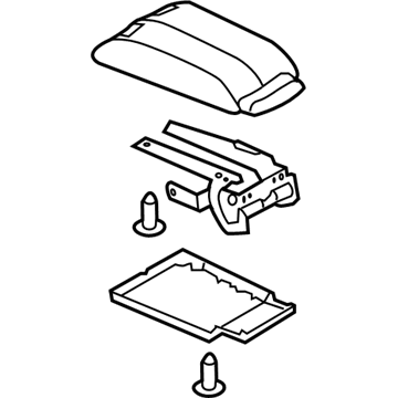 Ford BA1Z-7806024-AC Door Assembly - Glove Compartment