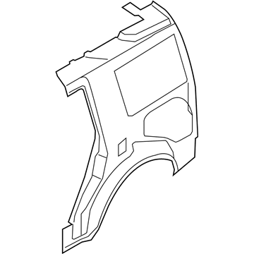 Ford 8A8Z-7427791-A Panel