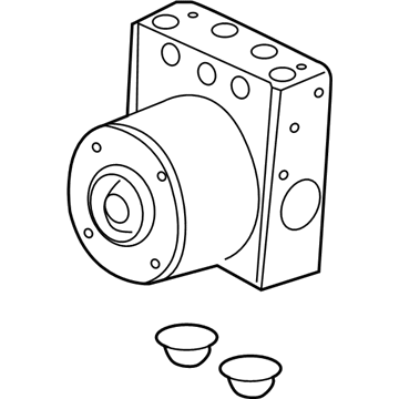 2009 Ford Focus ABS Pump And Motor Assembly - 9S4Z-2C215-B