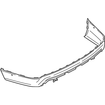 Ford FB5Z-17F828-A Bumper - Extension