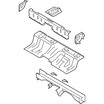 Genuine Ford Ranger Rear Crossmember