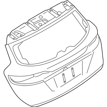 Ford EJ7Z-7840010-A Gate Assembly