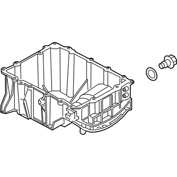 Ford H1BZ-6675-A Pan Assembly - Engine Oil