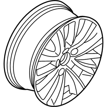 2016 Lincoln MKX Spare Wheel - FA1Z-1007-C