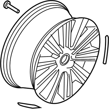 Ford FA1Z-1007-D Wheel Assembly