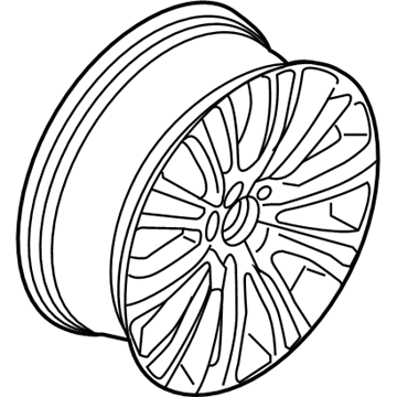 Ford FA1Z-1007-G Wheel Assembly