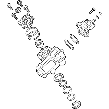 Ford F-350 Super Duty Steering Gear Box - HC3Z-3504-D