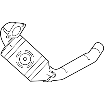 Ford F2GZ-5E213-D Catalytic Converter Assembly