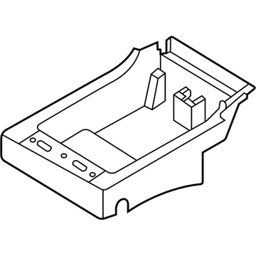 Ford JL3Z-18115A00-AA Compartment Assembly - Rear Stowage