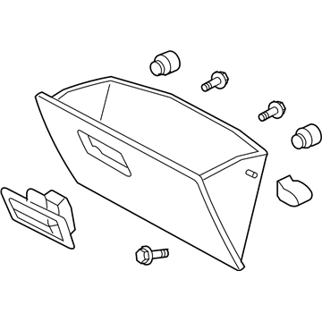 2012 Ford Escape Glove Box - 8L8Z-7806024-AC