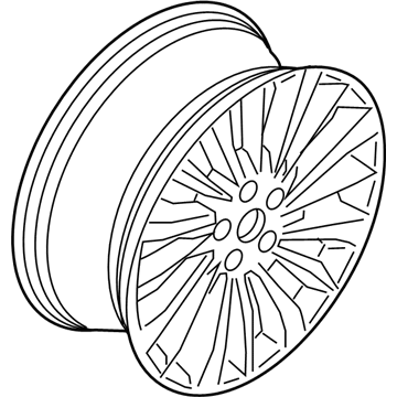 Ford KA1Z-1007-B Wheel Assembly