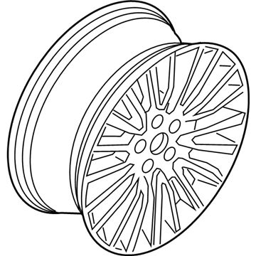 Lincoln Nautilus Spare Wheel - KA1Z-1007-A