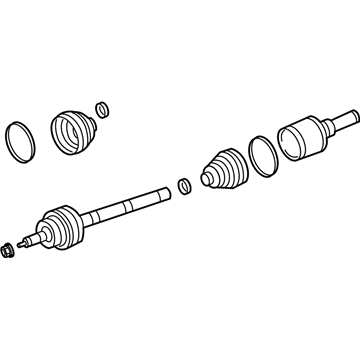 Lincoln Navigator Axle Shaft - GL1Z-3A427-A