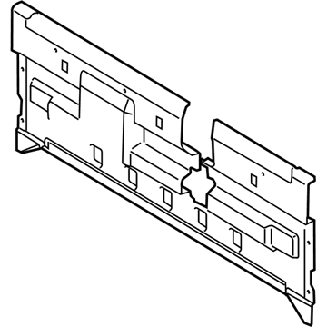 Ford BC3Z-2540374-DA Trim Assembly - Back Panel