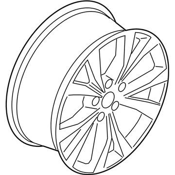 Ford FK7Z-1007-B Wheel Assembly