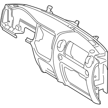 Ford 4L1Z-7804320-BAA Panel - Instrument