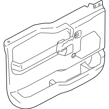 Ford FL3Z-1823942-AA Panel Assembly - Door Trim