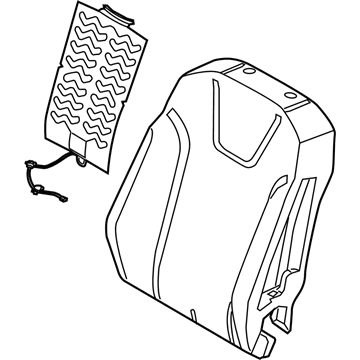 Ford DV6Z-5864810-D Heating Element Assembly