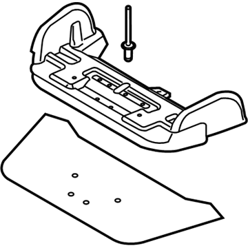 Ford F1EZ-5860434-A Adjuster - Seat With Height Adjust