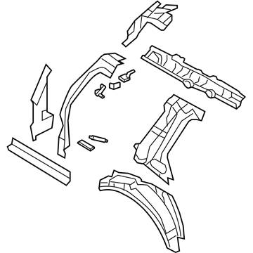 Ford 9L1Z-4027865-A Frame Assembly