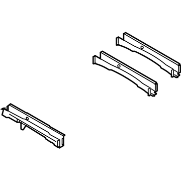 Ford CK4Z-6110780-B Member Assembly - Floor Cross