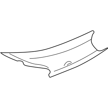 Ford 5W6Z7603599AAA Molding Windshield