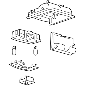 Ford 7A1Z-78519A70-CA Console Assembly - Overhead