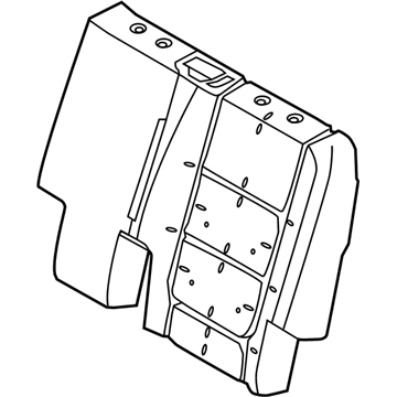 Ford FB5Z-7866801-A Pad - Rear Seat Back