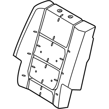 Ford FB5Z-7866800-B Pad - Rear Seat Back