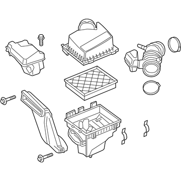 Ford GD9Z-9600-A Cleaner Assembly - Air