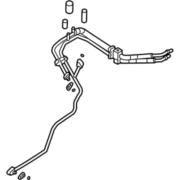 Ford 7L1Z-19A498-B Valve And Hose Assembly