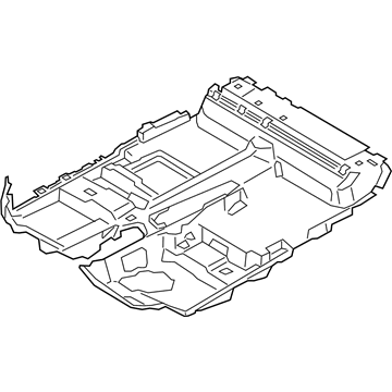 Ford DT1Z-1713010-EE Front Floor Mat