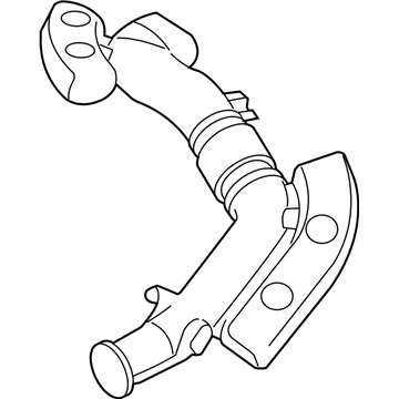 2006 Ford F-450 Super Duty Air Duct - 5C3Z-9A624-AA