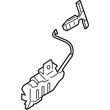 Ford FR3Z-5443200-B Lock Assembly