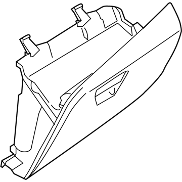 Ford BK3Z-6106024-CA Door Assembly - Glove Compartment