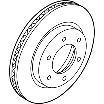 Ford KB3Z-1125-A ROTOR ASY - BRAKE