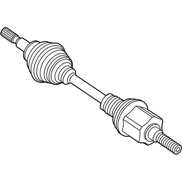 Lincoln Continental Axle Shaft - G3GZ-3B437-B